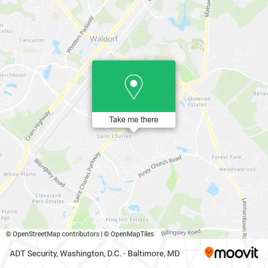 ADT Security map