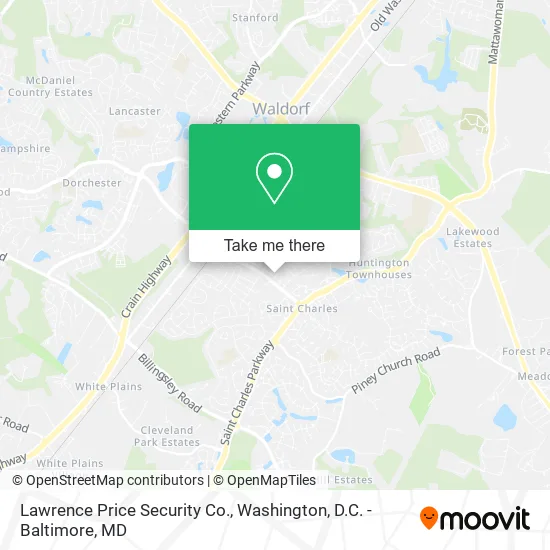 Lawrence Price Security Co. map