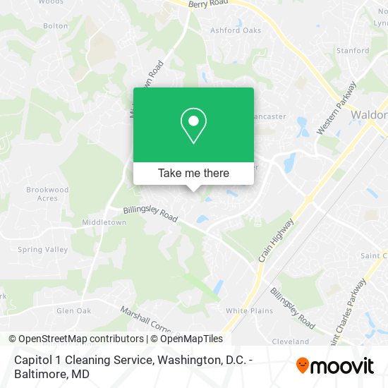 Mapa de Capitol 1 Cleaning Service