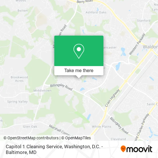 Capitol 1 Cleaning Service map