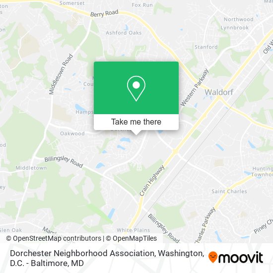 Dorchester Neighborhood Association map