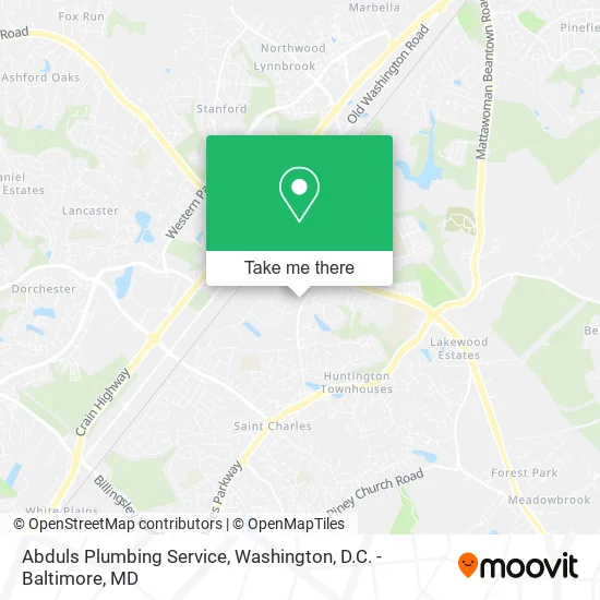 Abduls Plumbing Service map
