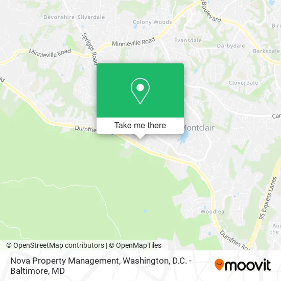 Nova Property Management map