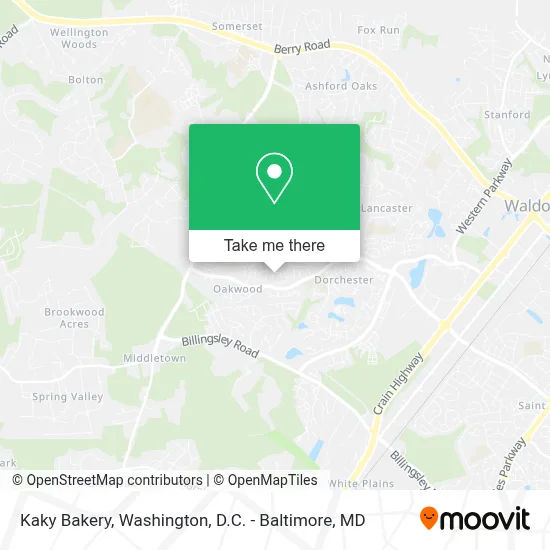 Kaky Bakery map
