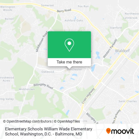 Mapa de Elementary Schools William Wade Elementary School