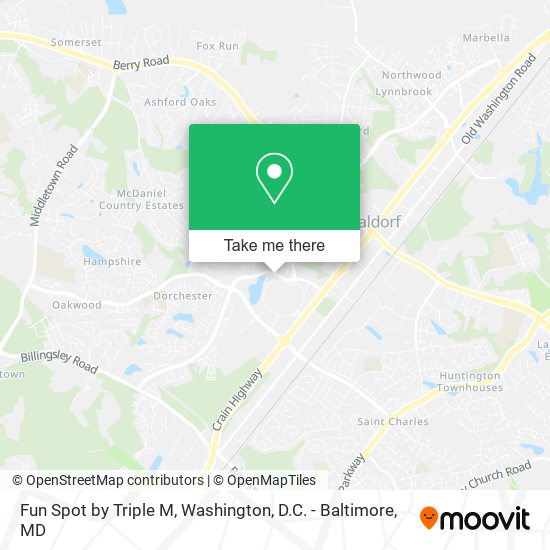 Mapa de Fun Spot by Triple M