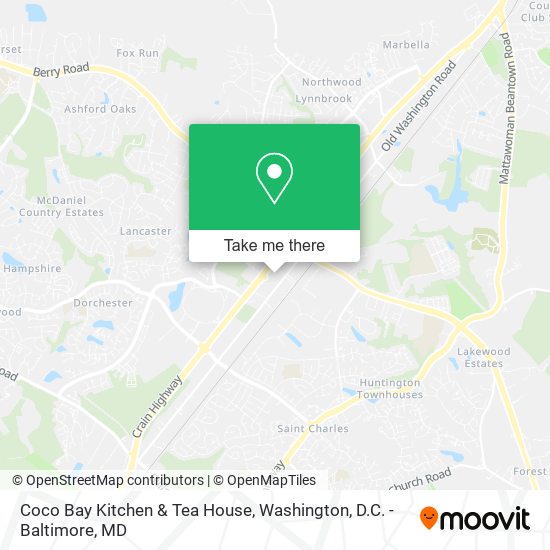 Coco Bay Kitchen & Tea House map