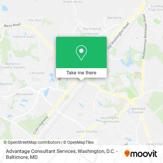 Advantage Consultant Services map