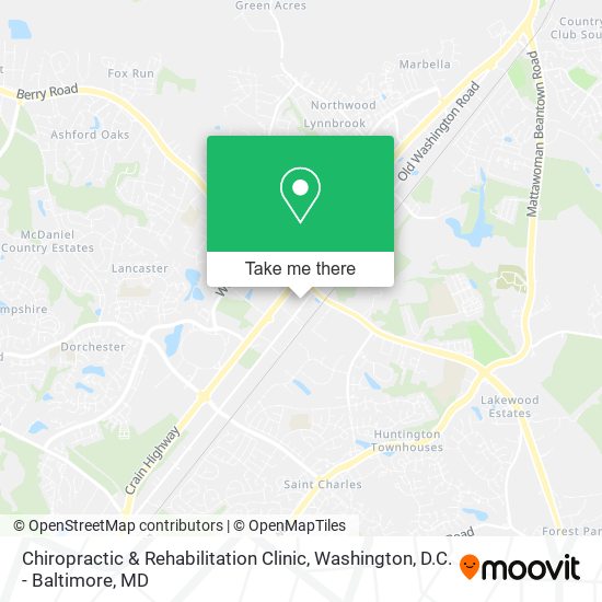Mapa de Chiropractic & Rehabilitation Clinic