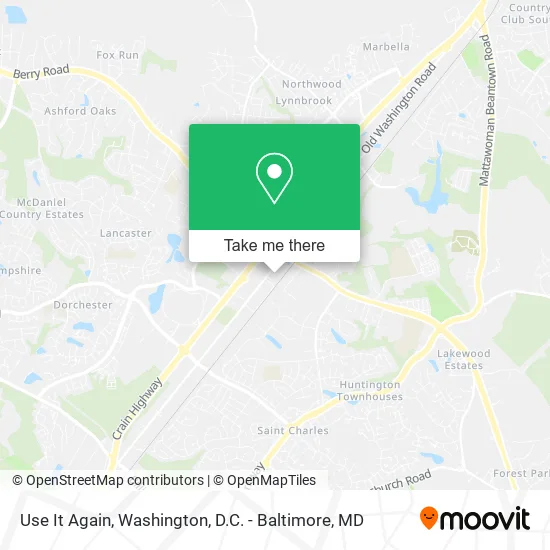 Use It Again map