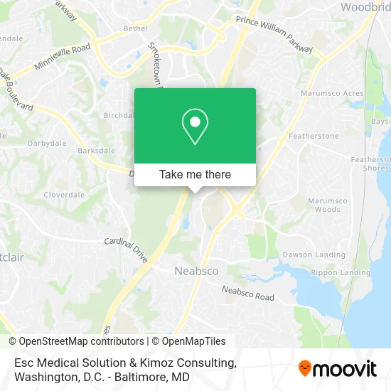 Esc Medical Solution & Kimoz Consulting map