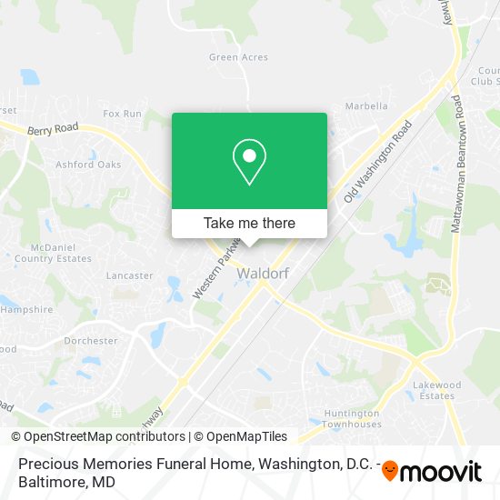 Mapa de Precious Memories Funeral Home