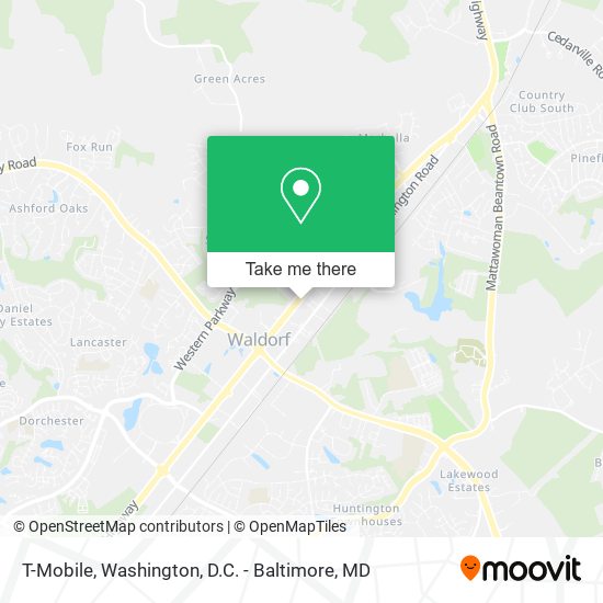 T-Mobile map