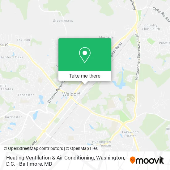 Mapa de Heating Ventilation & Air Conditioning