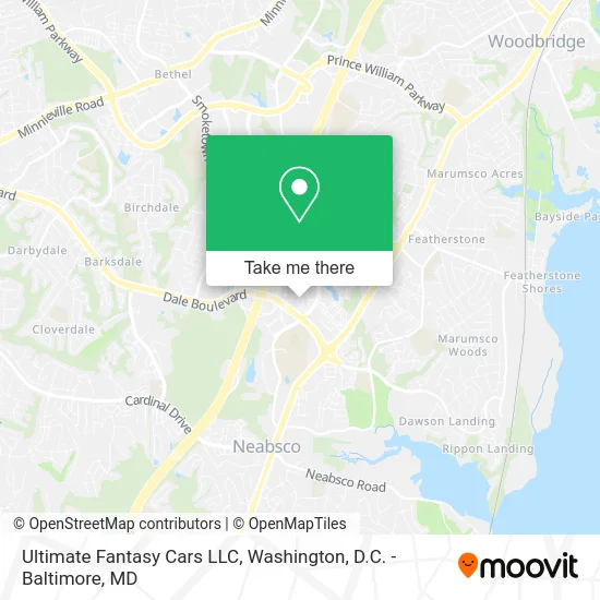 Ultimate Fantasy Cars LLC map