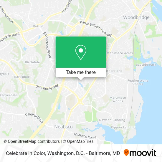 Celebrate in Color map