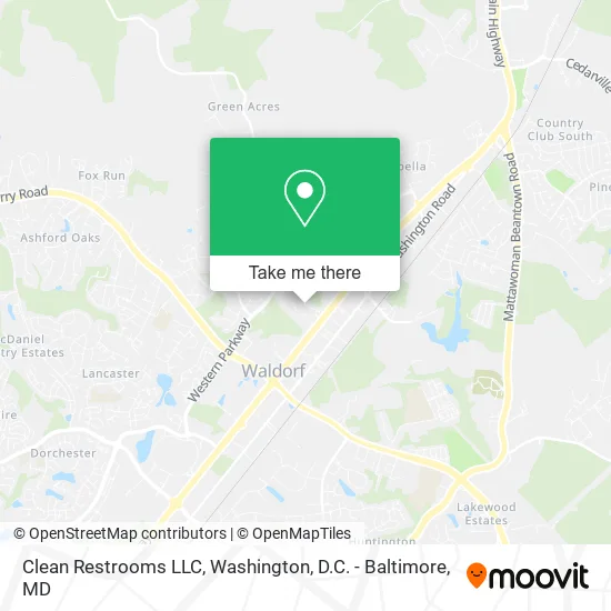 Mapa de Clean Restrooms LLC
