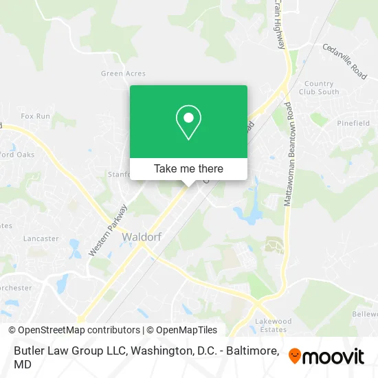 Butler Law Group LLC map