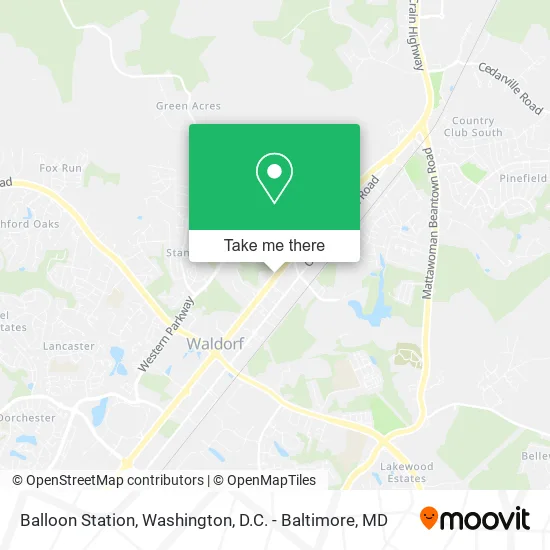 Balloon Station map