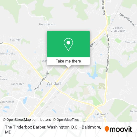 The Tinderbox Barber map