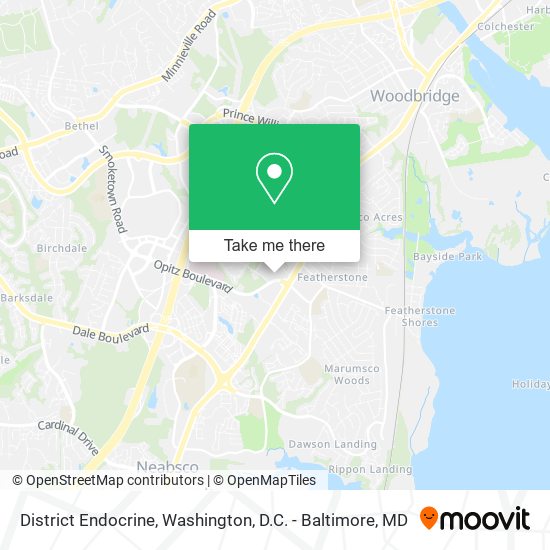 Mapa de District Endocrine