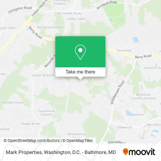 Mapa de Mark Properties