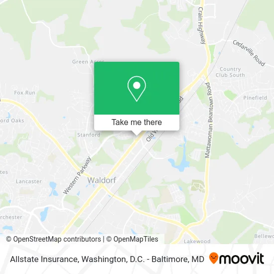 Allstate Insurance map
