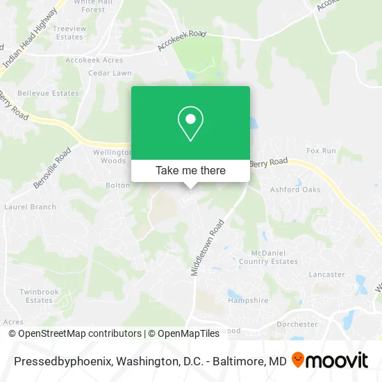 Mapa de Pressedbyphoenix