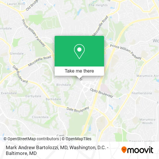 Mapa de Mark Andrew Bartolozzi, MD