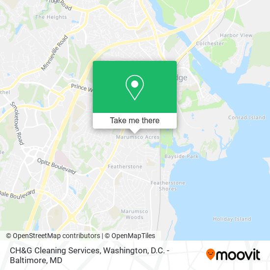 Mapa de CH&G Cleaning Services