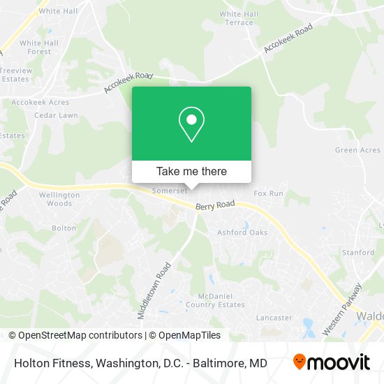 Holton Fitness map