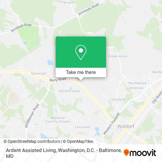 Mapa de Ardent Assisted Living