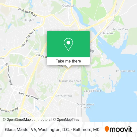 Glass Master VA map