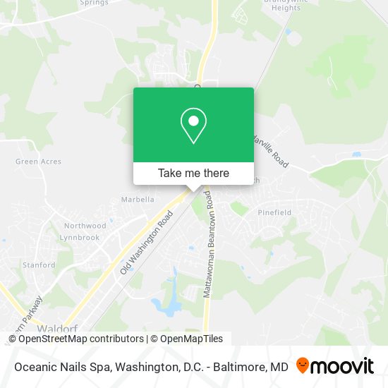 Oceanic Nails Spa map