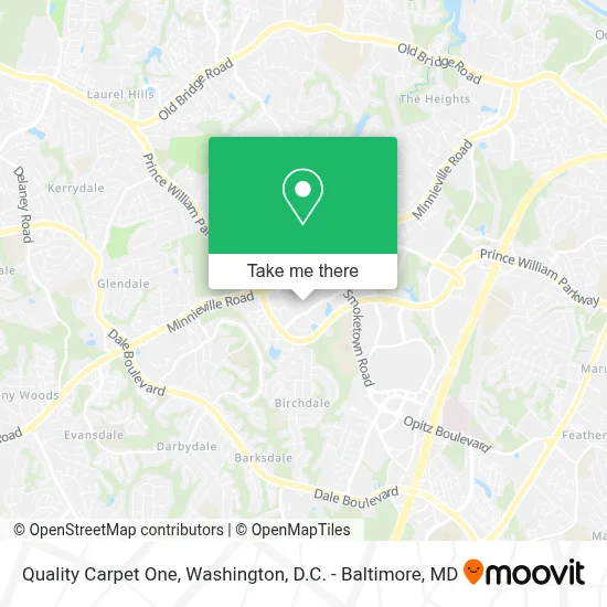 Quality Carpet One map