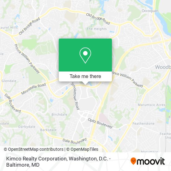 Kimco Realty Corporation map