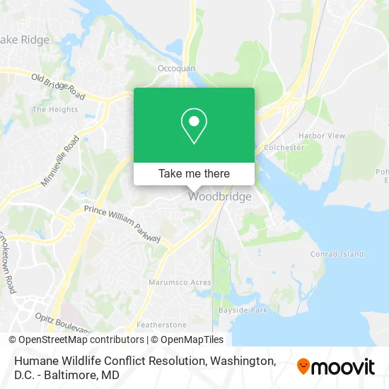 Humane Wildlife Conflict Resolution map