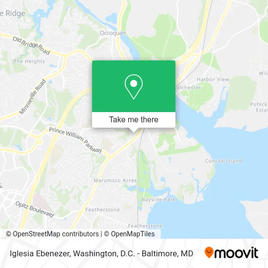 Iglesia Ebenezer map