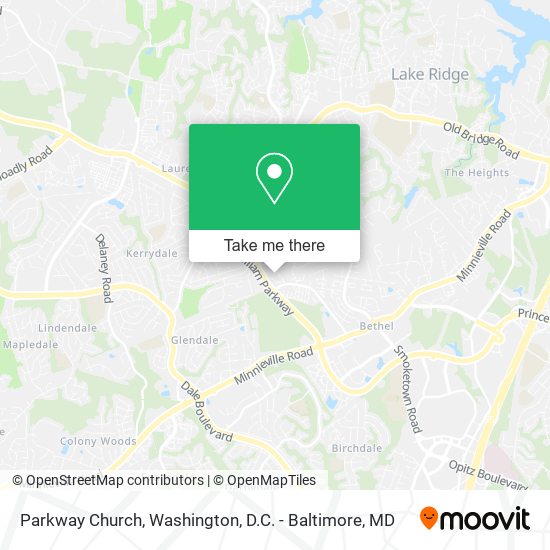 Mapa de Parkway Church