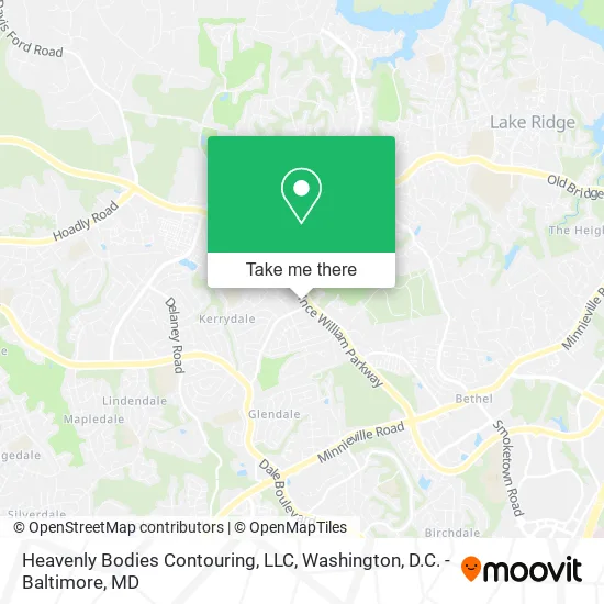 Heavenly Bodies Contouring, LLC map