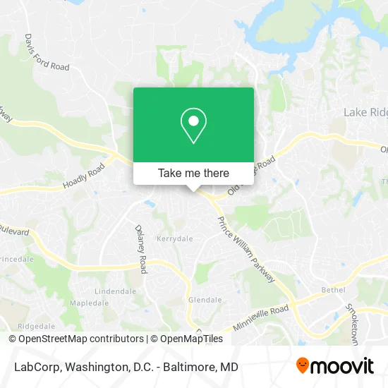 LabCorp map