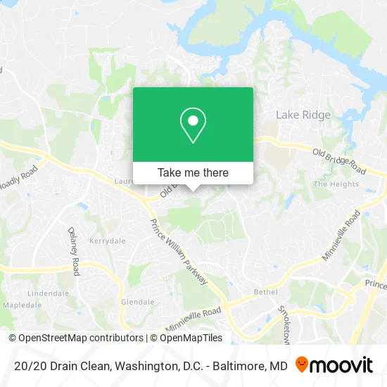 20/20 Drain Clean map