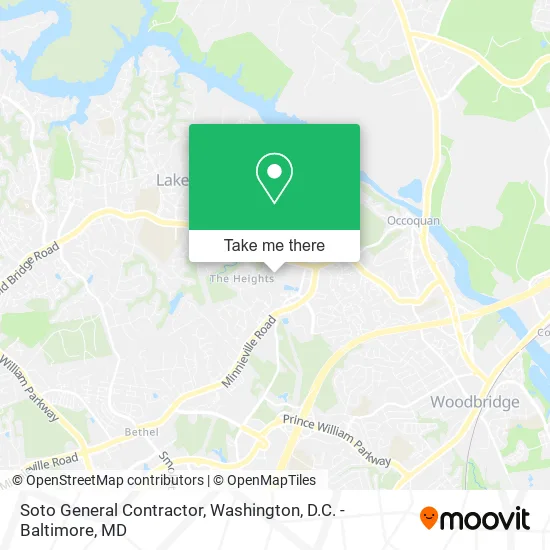 Soto General Contractor map