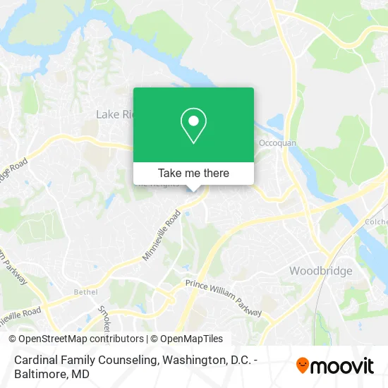 Mapa de Cardinal Family Counseling
