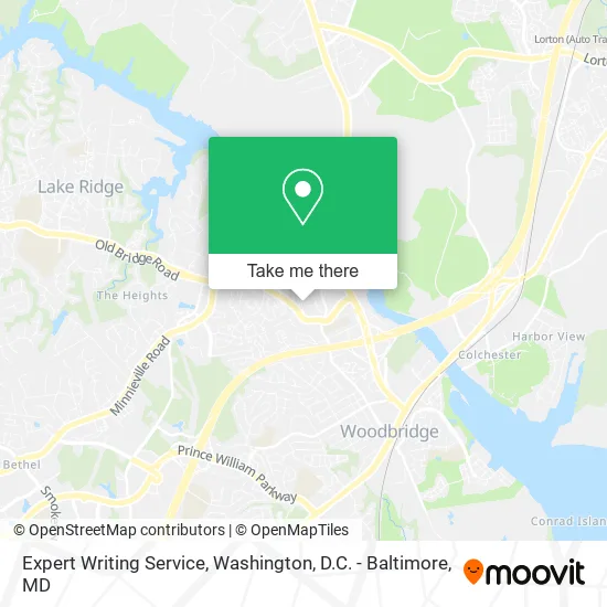 Expert Writing Service map