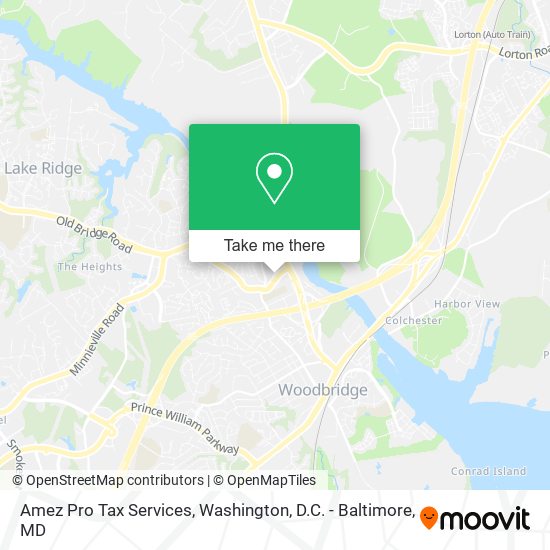 Amez Pro Tax Services map