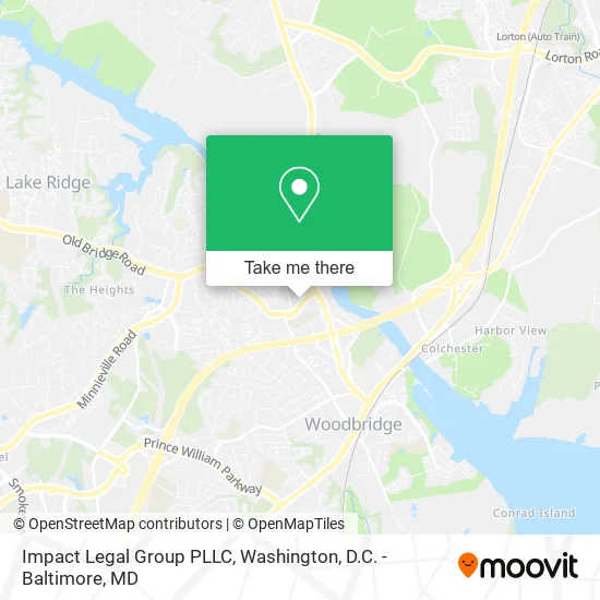 Mapa de Impact Legal Group PLLC