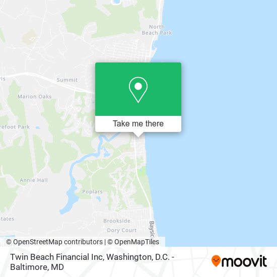 Twin Beach Financial Inc map