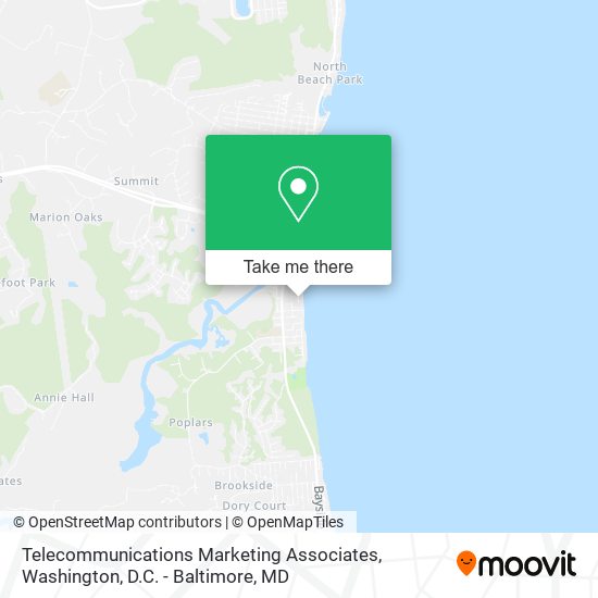 Mapa de Telecommunications Marketing Associates