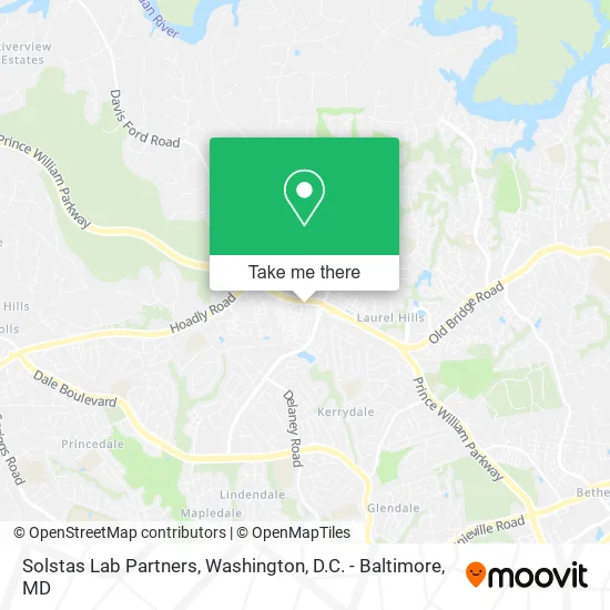 Solstas Lab Partners map